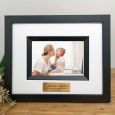 Aunty Personalised Photo Frame Silhouette Black 4x6 