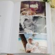Personalised Cream Lace Baby Photo Album - 300