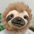 Personalised Page Boy Sloth Plush - Curtis