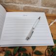 Personalised Christening Guest Book & Pen