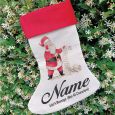 Personalised Christmas Stocking - Santas List