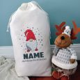 Personalised Christmas Sack 80cm  - Gnome
