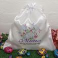 Personalised Easter Sack Hunt Bag 35cm  - Butterfly Bunnies