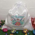 Personalised Easter Sack Hunt Bag 35cm  - Floral