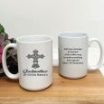 Godmother Coffee Mug Cross Design 15oz