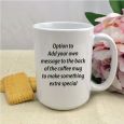 Personalised Teacher White Coffee Mug -More Then Apples