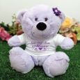Get Well Teddy Bear Lavender