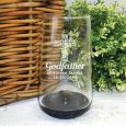 Godfather Engraved Personalised Glass Tumbler 400ml