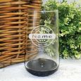 Brother Engraved Personalised Glass Tumbler 