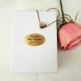 Gold Heart Memorial Urn Cremation Ash Necklace In Personalised Box