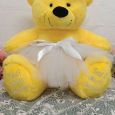 18th Birthday  Ballerina Teddy Bear 40cm Plush Yellow