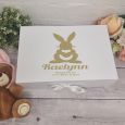 Personalised Easter Box -Heart Bunny