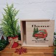 Personalised Christmas Box Red Ute