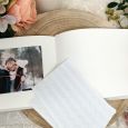 Personalised White Christening Guest Book