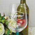 Personalised Wine Glass 450ml (M) Engraved
