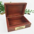 Aunt Tree Of Life Carved Wooden Trinket Box