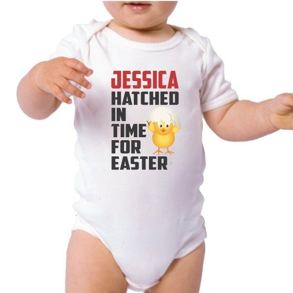 Personalised Easter Bodysuit - Hatched