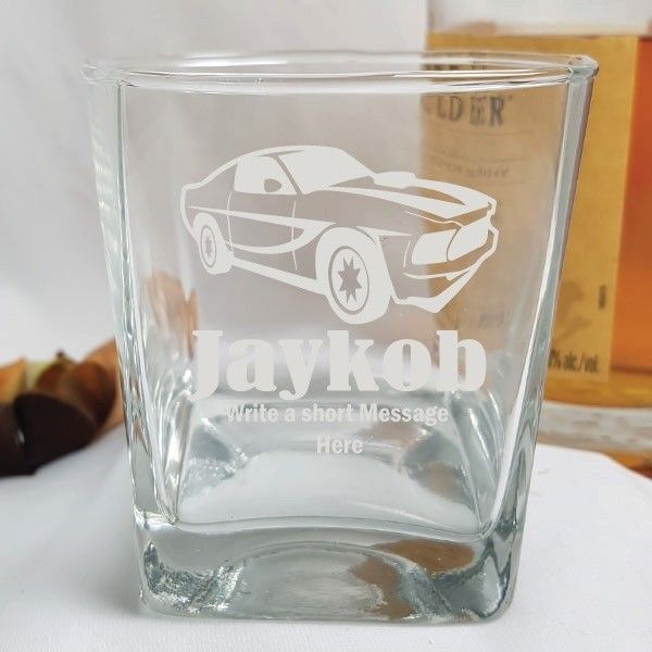 Engraved Personalised Scotch Spirit Glass (M)