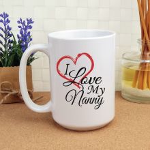 I Love My Nan 15oz Personalised Coffee Mug