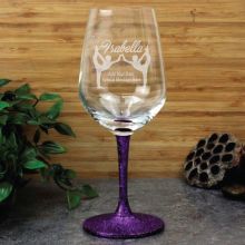 Gymnastic Coach  Engraved Personalised Wine Glass