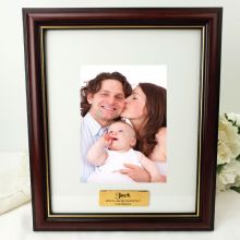 Godfather Classic Wood Photo Frame 5x7 Personalised Message