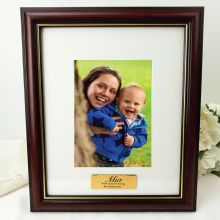 Godmother Classic Wood Photo Frame 5x7 Personalised Message