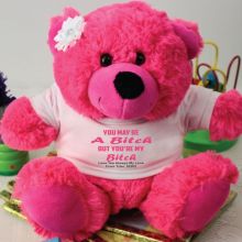 You're A .... Valentines Day Bear - Hot Pink