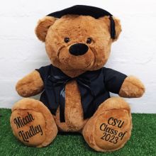 Personalised Graduation Bear with Cape Brown 40cm 