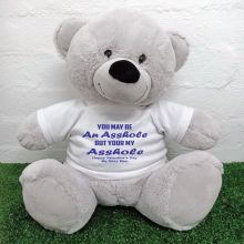 Valentines Day Bear You may Be A - 40cm Grey