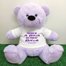 Valentines Day Bear You may Be A - 40cm Lavender