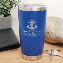Uncle Insulated Travel Mug 600ml Dark Blue