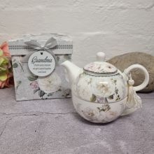 White Rose Tea For One in Grandma Gift Box