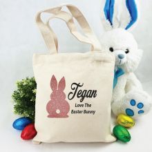Personalised Easter Hunt Bag - Bunny