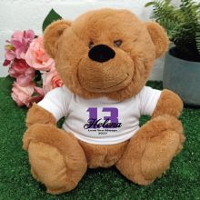 13th Teddy Bear Brown Personalised Plush