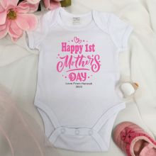 Personalised Mothers Day  Bodysuit - Typography