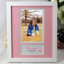 Personalised Mum  Photo Frame 4x6  - Pink