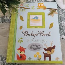 Baby Record Book First 5 Years - Woodland