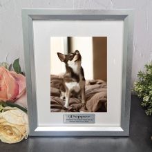 Pet Memorial Personalised Photo Frame Soho