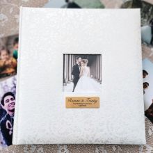 Wedding Drymount Photo Album Lace