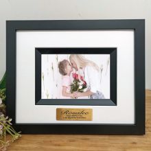 Godmother Personalised Photo Frame Silhouette Black 4x6 