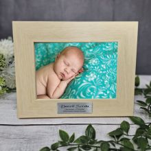 Personalised Christening Photo Frame with Message