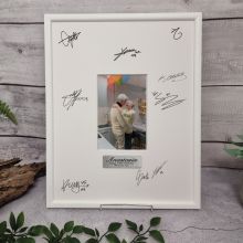 100th Birthday White Signature Frame 4x6 Photo