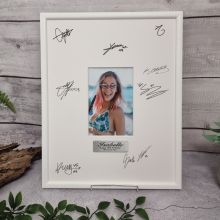 16th Birthday White Signature Frame 4x6 Photo