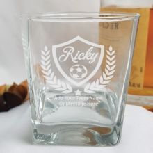 Soccer Coach Engraved Personalised Scotch Spirit Glass