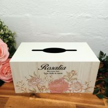 Personalised Tickled Pink Tissue Box