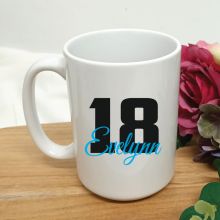 Personalised 18th Birthday Coffee Mug 15oz