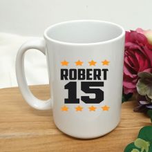 Personalised Birthday Coffee Mug 15oz Star