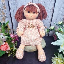 Sadie Personalised Girlv Rag Doll 35cm
