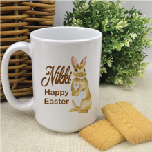 Personalised Easter Coffee Mug - Bunny