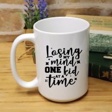 Personalised Novelty Family Coffee Mug - Losing My Mind